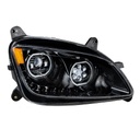 PETERBILT 579/587 LED HALO HEADLIGHT (BLACK HOUSING) - RH