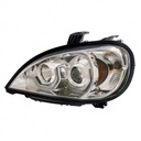 COLUMBIA LED HEADLIGHT 2001-2011 (U-BAR) (CHROME HOUSING) - LEFT SIDE