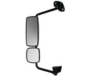 FREIGHTLINER M2 MANUAL DOOR MIRROR ASSY - LEFT SIDE (CHROME) (FITS ALL YEARS)