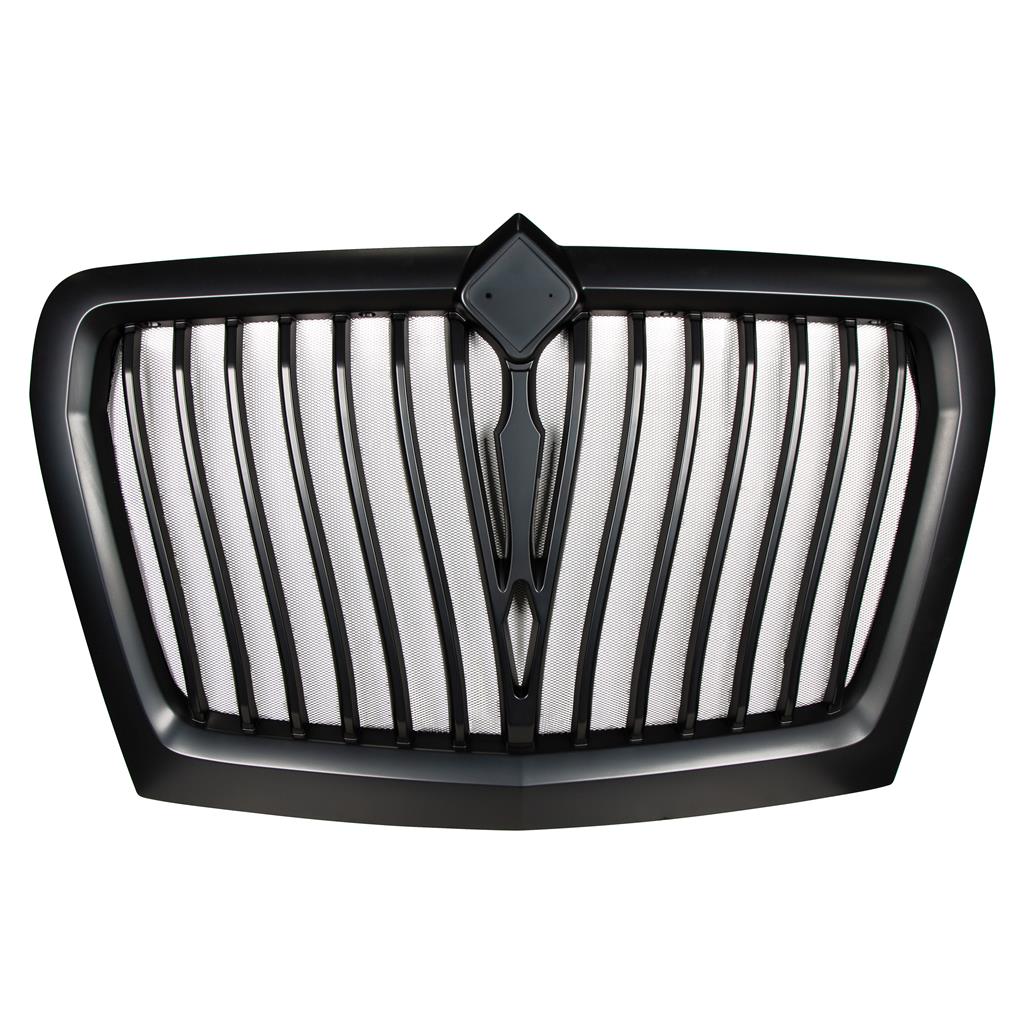 INTERNATIONAL LT GRILLE W/ BUGSCREEN (MODIFIED) - BLACK 2018 & UP