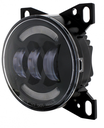 KENWORTH T660 LED FOG LIGHT WITH HALO RING (BLACK) -RIGHT SIDE ALSO FITS PETERBILT 579/587