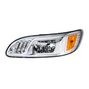 PETERBILT 386/384/387 HIGH POWER LED HEADLIGHT W/ LED TURN SIGNAL, LED POSITION LIGHT, LED DRL 2008 & UP - LEFT SIDE
