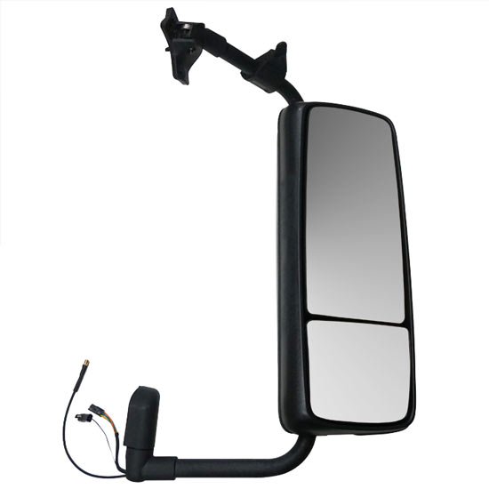 VOLVO VNL 2004-2022 DOOR MIRROR ASSEMBLY LEFT SIDE - BLACK