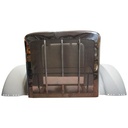 PETERBILT 389 ALUMINUM HOOD W/ STAINLESS STEEL GRILLE AND FIBERGLASS FENDERS