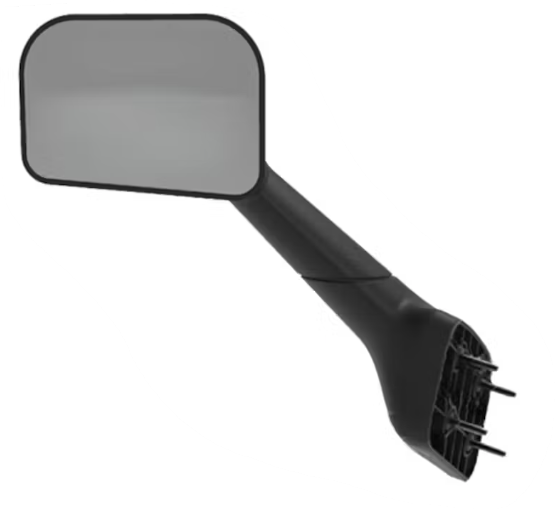 INTERNATIONAL LT HOOD MIRROR (CHROME) - LEFT SIDE (MANUAL)(SWIVELS)