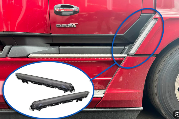 KENWORTH T680 2023 & UP NEXT GEN FENDER TURN SIGNAL - RIGHT SIDE