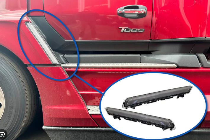 KENWORTH T680 2023 & UP NEXT GEN FENDER TURN SIGNAL - LEFT SIDE