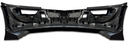 PETERBILT 579 2022 & UP NEXT GEN COMPLETE PLASTIC BUMPER ASSEMBLY WITH FOG LIGHT HOLES, WITH AIR DAM ASSEMBLY