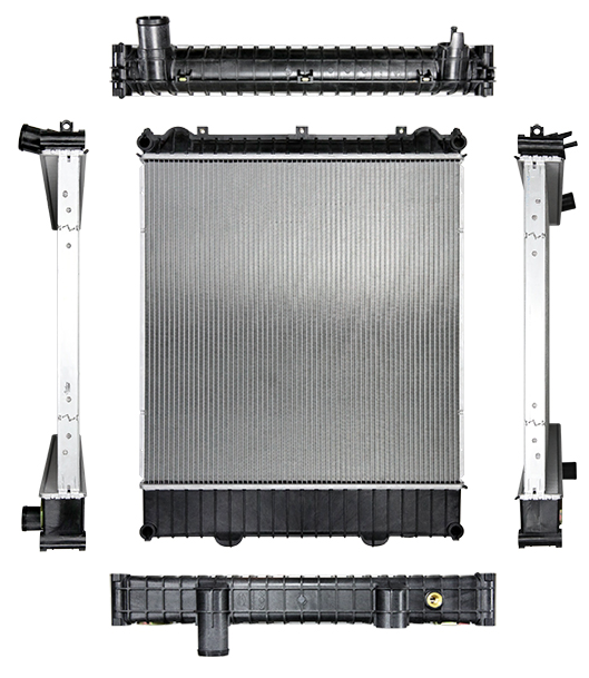 INTERNATIONAL MV 2023 & UP RADIATOR 25 5/8" X 25" REPLACES OEM# 2522441C91