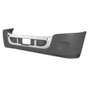 CASCADIA 2008-2017 COMPLETE PLASTIC BUMPER WITH NO FOG LIGHT HOLES WITH CHROME OVERLAY