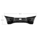 CASCADIA 2008-2017 COMPLETE PLASTIC BUMPER WITH NO FOG LIGHT HOLES WITH CHROME OVERLAY