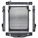 FREIGHTLINER M2 RADIATOR WITH FRAME PLASTIC ALUMINIUM 2008-2015 34" X 31 1/4"