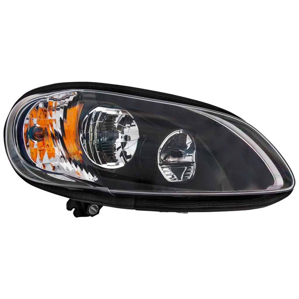 M2 LED HEADLIGHT 2002 & UP - RIGHT SIDE (BLACK HOUSING)