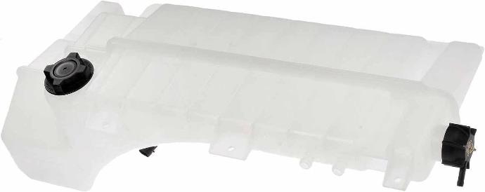 VOLVO VNL SURGE TANK W/ FILLER CAP, PRESSURE CAP, AND COOLANT SENSOR (FITS 2004-2017)