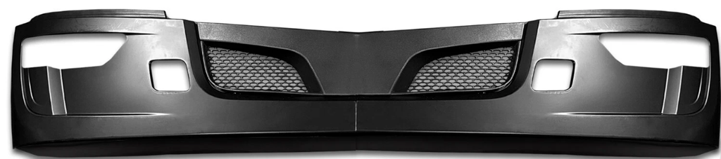 PETERBILT 579 2022 & UP NEXT GEN COMPLETE PLASTIC BUMPER ASSEMBLY WITH FOG LIGHT HOLES. NO AIR DAM ASSEMBLY