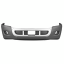 CASCADIA 2008-2017 COMPLETE PLASTIC BUMPER WITH FOG LIGHT HOLES WITH CHROME OVERLAY