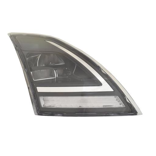 [VOL3730] VOLVO VNL/VNR 2018 & UP HEADLIGHT ASSEMBLY W/ SILVER DRL BAR (W/ LED MODULE ) - RIGHT SIDE