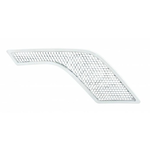 [VOL3555] Volvo VNL SIDE INTAKE GRILLE FOR HOOD 2004-2017 - RIGHT SIDE (CHROME)