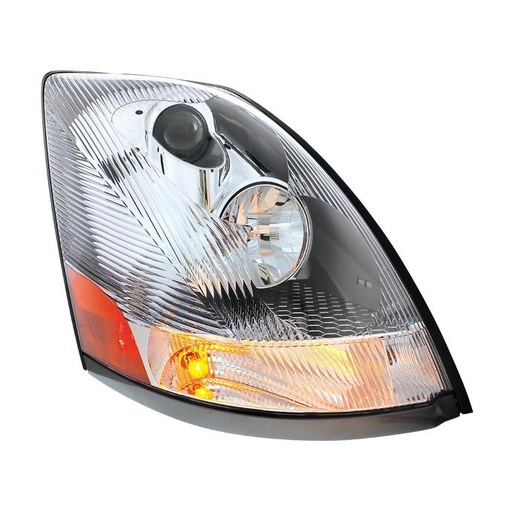 [VOL3538] Volvo VNL HEADLIGHT 2004-2017 (CHROME HOUSING) - RIGHT SIDE