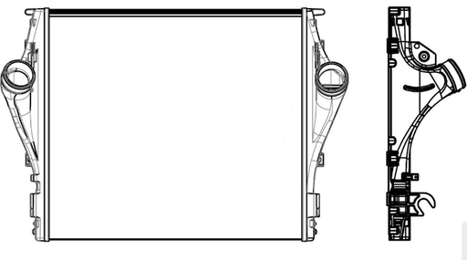 [CAC158] KENWORTH T680/PETERBILT 579 2022 & UP CHARGE AIR COOLER