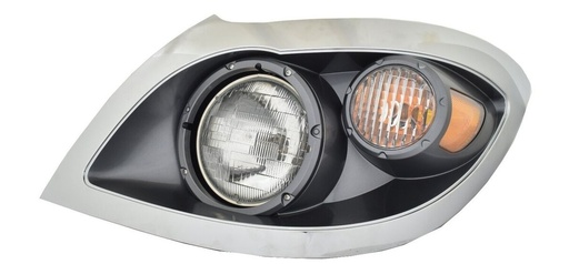 [INT2541] INTERNATIONAL WORKSTAR 7300/7400/7500/7600 HEADLIGHT ASSEMBLY (CHROME BEZEL) - LEFT SIDE