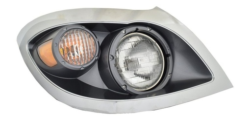 [INT2542] INTERNATIONAL WORKSTAR 7300/7400/7500/7600 HEADLIGHT ASSEMBLY (CHROME BEZEL) - RIGHT SIDE