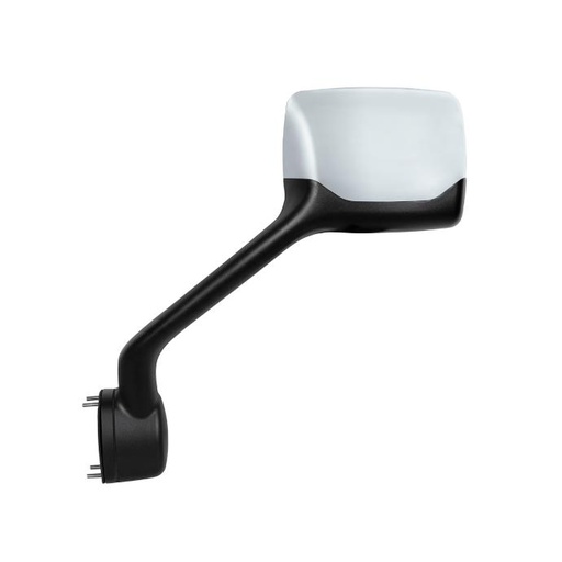 [KEN2812-C] KENWORTH T680 2022 & UP NEW GEN HOOD MIRROR (CHROME) (MANUAL) - LEFT SIDE