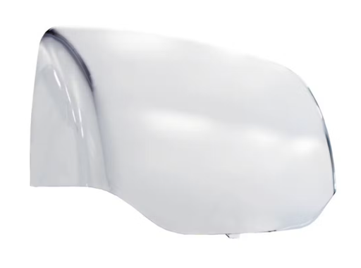 [KEN2783-C] KENWORTH T680/PETERBILT 579 2013 & UP HOOD MIRROR COVER (CHROME) - LEFT SIDE