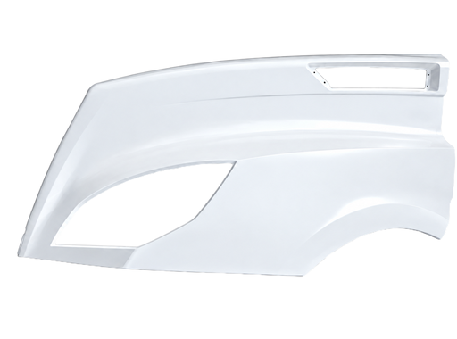 [FRE3889] CASCADIA 126 2018 & UP P4 HOOD FENDER IN FIBERGLASS - LEFT SIDE
